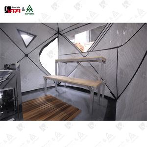 Tente de sauna à cabine <span class=keywords><strong>gonflable</strong></span> avec poêle pour 5 personnes Tente de sauna portable pour le camping extérieur avec banc - Product Image 3