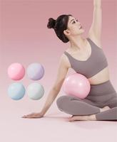 Ballon de yoga en PVC, ballon de Pilates épaissi anti-explosion, équipement de fitness léger pour la gymnastique et les exercices d'équilibre