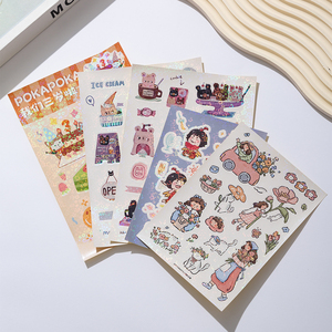 Adesivi Personalizzati con Logo Privato, Fogli A4 A5 A6 con Etichette in Vinile Impermeabili, Adesivi Cartoon con Taglio Kiss-Cut - Product Image 1