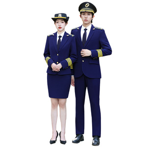 Air China Pilot Uniform Men Long Sleeve Polyester Airline Use Fall 2025 - Product Image 5