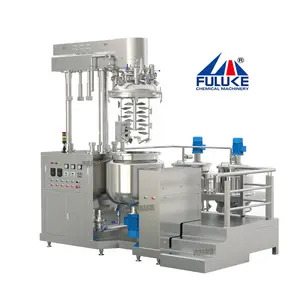 Fuluke Standard SUS 316 soap and paste or cream making machine vacuum homogenized emulsifying mixing equipment