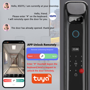 Xsdts df03 khóa cửa thông minh với 3D nhận dạng khuôn mặt tuya Wifi điều khiển từ xa an toàn Keyless nhập khóa kỹ thuật số nhà cung cấp - Product Image 4