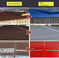 Haute qualité écologique liquide revêtement couleur acier acrylique métallique émail carrelage rénovation peinture pour métal peinture écologique