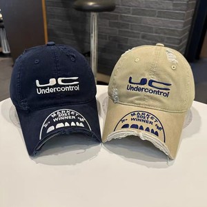 Casquette de baseball <span class=keywords><strong>UC</strong></span> Fashion à visière courte, style déchiré, hip-hop streetwear, unisexe, toutes saisons, ajustable pour les jeunes branchés - Product Image 4