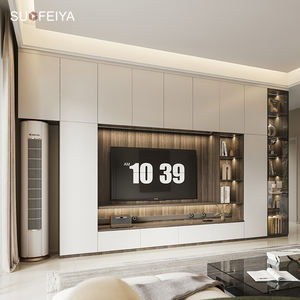 Sofeyia Custom moderna parete Mount TV stand <span class=keywords><strong>Design</strong></span> soggiorno mobili vetrina TV Cabinet <span class=keywords><strong>Design</strong></span> - Product Image 4