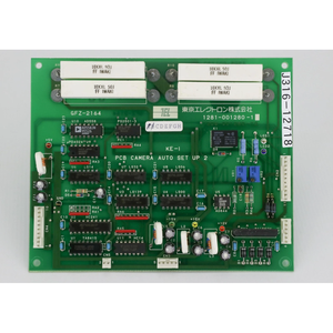 TOKYO ELECTRON PCB, GFZ-2164 CAMERA AUTO SET up - TOKYO ELECTRON GFZ-2164 CAMERA AUTO SET up 1281-001280-1 อุปกรณ์อิเล็กทรอนิกส์มือสอง - Product Image 4