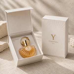 ขวดน้ำหอมทรงพัดลายรัศมีประดับทองคำ ขนาด 50 มล. 100 มล. สุดหรู - Product Image 6