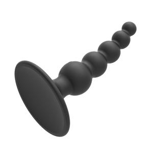 工場オンライン直接販売カスタム利用可能な男性お尻大人のおもちゃ黒お尻プラグ男性アナル大人のおもちゃシリコンアナルプラグ - Product Image 5