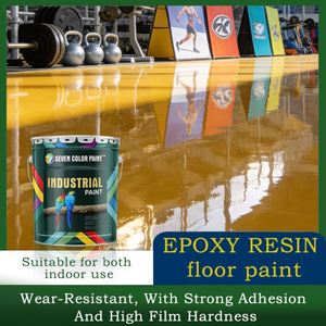 Seven Colors Industrial <b>Epoxy</b> Resin Curing Agent <b>Floor</b> Paint Wear Resistant High Hardness Spraying Liquid <b>Epoxy</b> <b>Coating</b> <b>Floor</b> - Product Image 4