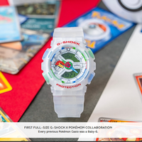 CHXU Montre de sport étanche Pokémon 30e anniversaire GA 110 Pikachu Poké Ball Collaboration Édition Cadeau