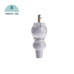 Pieds de meubles modernes nordiques de luxe en acrylique transparent pour lit, banc, console, armoire, canapé - Style nordique moderne - Product Image 1