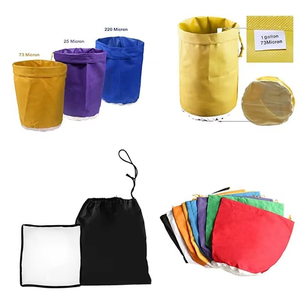 Kit de 3 sacs filtrants en maille de 5 gallons |   Sacs d'extraction d'herbes de la plus haute qualité |   Égouttoir ultra-rapide, durable, de qualité alimentaire, haute performance - Product Image 5