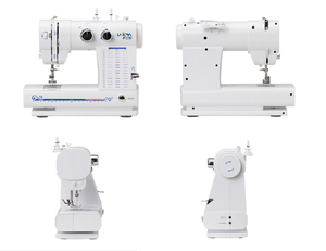 Machine à coudre multifonctionnelle à cadre métallique motorisée à aiguille simple à lit plat UFR-813 à 42 points pour la couture et <span class=keywords><strong>l</strong></span>'artisanat à domicile - Product Image 2