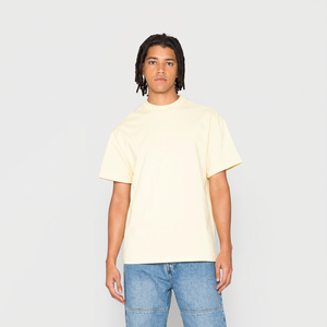 เสื้อยืดคอกลมผ้าคอตตอนขนาดใหญ่สำหรับผู้ชายผ้าฝ้าย300แกรมเสื้อยืดโอเวอร์ไซส์ออกแบบได้ตามที่ต้องการ - Product Image 1