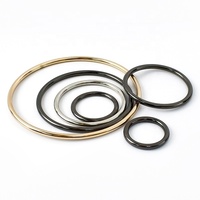 Meetee H1-1 50mm Accessoires de quincaillerie de bagages DIY Handmade Keychain Bag Hat Decorative Connective Zinc Alloy O Ring Buckle