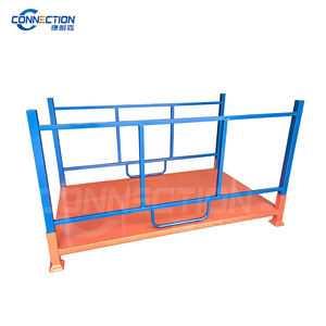 Étagère mobile pliable et empilable Mracking, détachable, pour entrepôt, robuste, pour le stockage de vêtements - Product Image 2