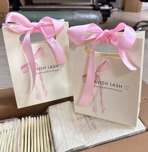 Bao bì Kraft mua sắm túi giấy Trung Quốc nhà máy tùy chỉnh in logo Kraft túi giấy - Product Image 4