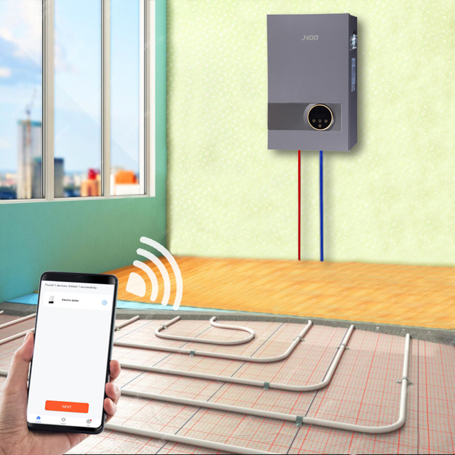 Smart WiFi Remote Control Electric Boilers Wall Mounted for Room Central Heating