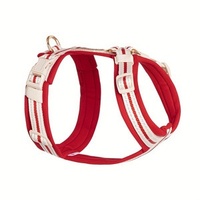 Harnais et laisse de luxe transfrontaliers en nylon pour chiens de type Corgi, Border Collie, Golden Retriever – Laisse de vélo pour chien