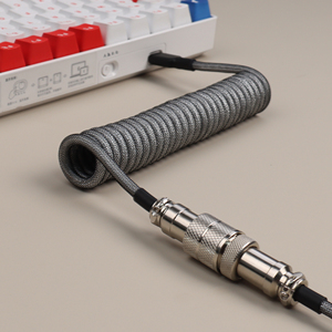 Cavo a spirale da 5pin maschio GX16 per tastiera e cavo meccanico per tastiera da usb a xlr femmina cavo per tastiera - Product Image 6