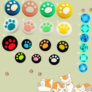 New Products Animal Crossing Silicon <b>Controller</b> <b>Grips</b> Silicon Thumb Stick <b>Grip</b> for Nintondo Switch Accessories - Product Image 4