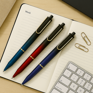 <span class=keywords><strong>Stylo</strong></span> <span class=keywords><strong>plume</strong></span> rétractable avec cartouche rechargeable, logo personnalisé, pointe en acier inoxydable, logo sur <span class=keywords><strong>stylo</strong></span> en plastique, EF 0,38 mm, F 0,5 mm, FM 0,7 mm - Product Image 3