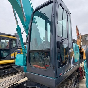 Maquinaria de construcción original fabricada en Japón, miniexcavadora usada de 13 toneladas, excavadora Kobelco SK130 a buen precio para la venta - Product Image 4