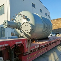Réacteur d'hydrogénation à plaques composites en nickel Borui Industrial 4,5 m³ pour la production catalytique et le traitement chimique