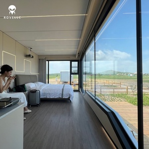 Villa en capsule brevetée ROVELLC avec coque en aluminium et verre Low-E, idéale pour les stations balnéaires ou alpines - Product Image 3