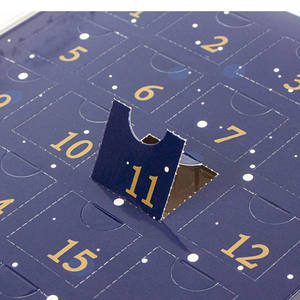 <span class=keywords><strong>Calendrier</strong></span> <span class=keywords><strong>de</strong></span> <span class=keywords><strong>l</strong></span>'<span class=keywords><strong>Avent</strong></span> en papier personnalisé pour Halloween, Noë<span class=keywords><strong>l</strong></span>, Pâques, compte à rebours <span class=keywords><strong>de</strong></span> 24 jours, surprise par jour, boîte <span class=keywords><strong>de</strong></span> jouets aveugles avec plateau en plastique transparent - Product Image 4