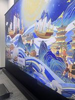 Écran de projection électrique ALR UST 4K WUPRO Design Patenté Haut de Gamme 100/120'' CBSP Anti-lumière à levage au sol 2025