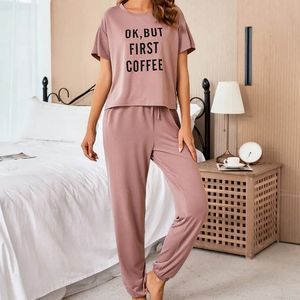 Pijamas de Bambú de Alta Calidad de 2 Piezas para Adultos, Pijamas Cortos Personalizados para Mujer - Product Image 2
