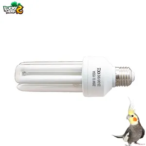 20ワットBird 2.0 uvb uvaコンパクト蛍光ランプ電球で2 1