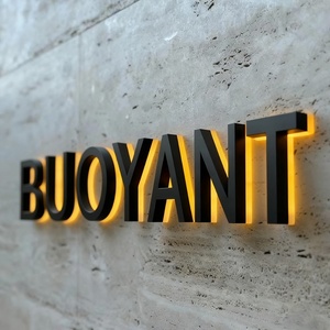 <b>Illuminated</b> Outdoor Advertising 3D Wall Letter Sign Shop Front Backlit Channel Letters Led Light Sign - Product Image 5
