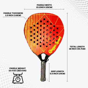 Raquettes de <span class=keywords><strong>padel</strong></span> Qingyu Sport OEM Dem, best-sellers, qualité supérieure, portables, légères, imperméables, avec couleurs et tailles personnalisables - Product Image 6