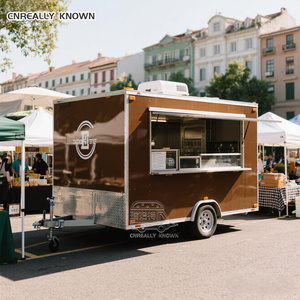 OEM Asian Portable <b>Bbq</b> <b>Trolley</b> Commercial Burger Stall Coffee Cart Mobile Snack Food Trailer Fully Equipped - Product Image 4