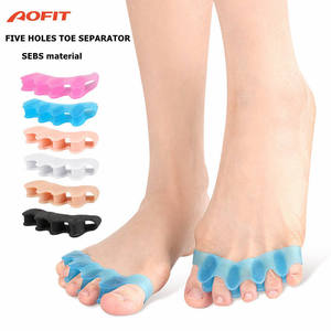 Aofit Ingrosso Correttore Allineatore Dita per Cura Quotidiana dei Piedi, Sollievo da Bunion, Separatore e Divaricatore per Cinque Dita - Product Image 5