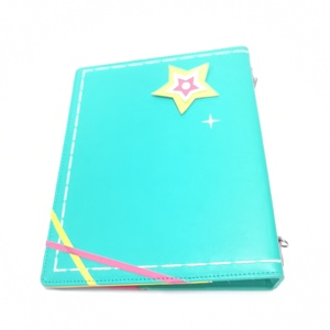 <span class=keywords><strong>Classeur</strong></span> de budget coloré vert et rouge a5 personnalisé découpé mécanisme d'anneau de reliure de budget d'économie d'argent amovible - Product Image 5