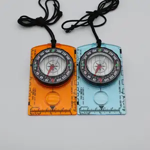 Camping Navigation Acrylic Backpack Compass Professional Field Compass For Map Reading Best Survival Tool