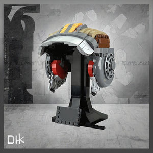Funbuild - Juego de Bloques de Construcción MOC de Casco OMEGA a Escala 1:8, Serie Bad Batch para la <span class=keywords><strong>Película</strong></span>, Ladrillos de Juguete para Niños, Plástico - Product Image 3