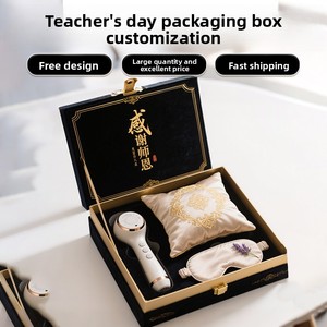 Caja de regalo de lujo de alta gama, caja de embalaje para el Día del Maestro, set práctico personalizado para profesores, caja de regalo para la temporada de graduación, personalizada. - Product Image 1