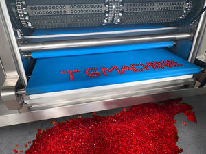 Ticari küçük otomatik jöle şeker üretim hattı sakızlı ayı yumuşak şeker yapma makinesi şeker yatırma makinesi - Product Image 4