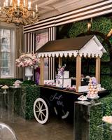 Chariot à bonbons personnalisé pour mariage, enfants, Noël, fête, décoration de chariot à desserts, achat en ligne