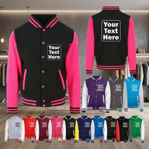 GAF New Latest Design Slim Casual Winter Varsity <b>Jacket</b> for <b>Men</b> & Unisex Quick Dry 100% <b>Wool</b> - Product Image 3