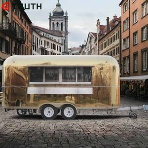Truth Totalmente equipado Consession Trailer Food Trailer <span class=keywords><strong>Pass</strong></span> Inspection Europa Panadería personalizada Freidora Remolques de alimentos - Product Image 1