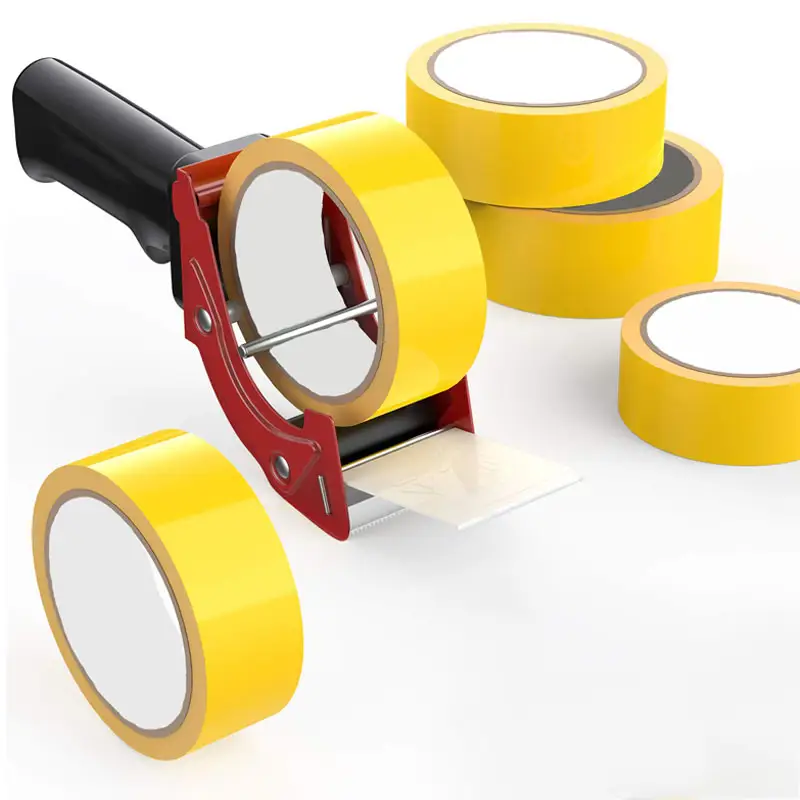 Настольный диспенсер, легко режущая лента, диспенсер для офиса и школы, подгоняемый упаковочный пакет, диспенсер для ленты