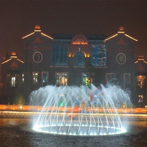 Chủ Đề Công Viên Nước tuyệt vời không khí shooters máy bay phản lực nước hồ hiển thị đài phun nước âm nhạc với đèn - Product Image 2