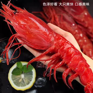 <span class=keywords><strong>Crevettes</strong></span> écarlottes congelées, capturées à plusieurs centaines de mètres de profondeur dans l'océan, processus de congélation BQF, boîte de 350g - Product Image 5