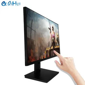 Qihui最高の人気2427インチ1920x1080Ips165hz超薄型ゼロフレームタッチスクリーン4kLcdコンピューターモニターPc