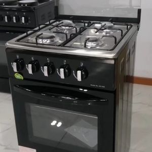 Cucina a gas indipendente a 4 fuochi con forno, fornello a gas multifunzione indipendente con piano cottura e forno - Product Image 4